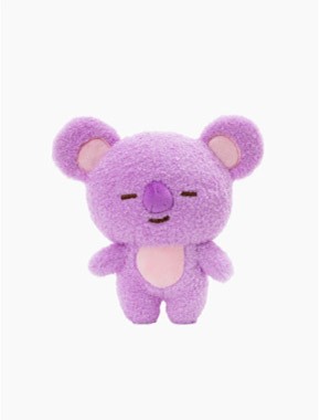 [BT21] BTS Line Friends Collaboration - Purple Edition Standing Doll - kpoptown.ca