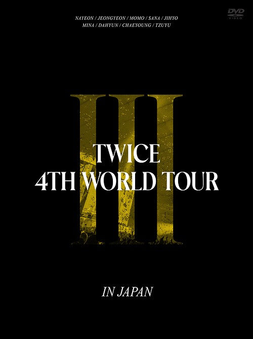 [Japanese Edition] TWICE 4TH WORLD TOUR "III" IN JAPAN (1st Limited Edition) DVD - kpoptown.ca