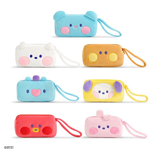 [BT21] BT21 X Monopoly Collaboration - minini Plush Pen Pouch - kpoptown.ca