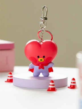 [BT21] BTS Line Friends Collaboration - minini Sound Figure Keyring - kpoptown.ca