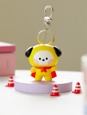 [BT21] BTS Line Friends Collaboration - minini Sound Figure Keyring - kpoptown.ca