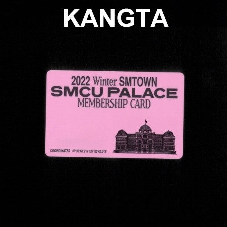 [Smart Album] KANGTA - 2022 WINTER SMTOWN : SMCU PALACE (GUEST. KANGTA) Membership Card Ver. - kpoptown.ca