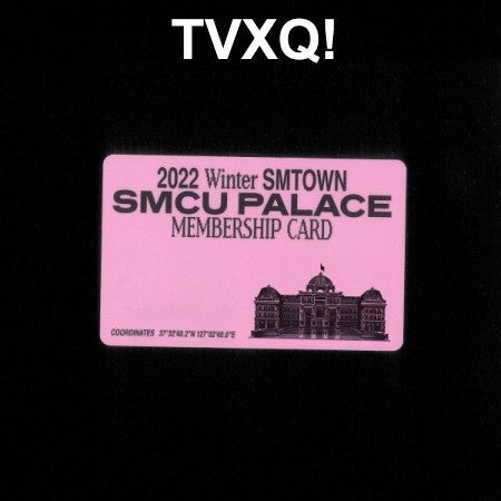 [Smart Album] TVXQ! - 2022 WINTER SMTOWN : SMCU PALACE (GUEST. TVXQ!) Membership Card Ver. - kpoptown.ca