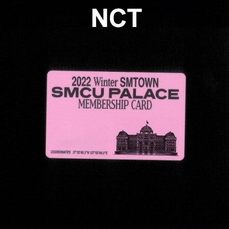 [Smart Album] NCT - 2022 WINTER SMTOWN : SMCU PALACE (GUEST. NCT (SUNGCHAN, SHOTARO)) Membership Card Ver. - kpoptown.ca