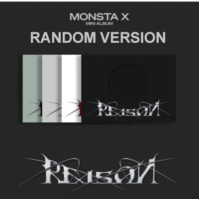 MONSTA X 12th Mini Album - REASON (Random Ver.) CD - kpoptown.ca