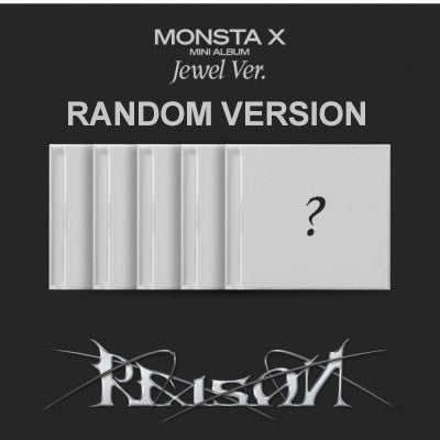 [Jewel Ver] MONSTA X 12th Mini Album - REASON (Random Ver.) CD - kpoptown.ca