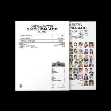 SMTOWN - 2022 WINTER SMTOWN : SMCU PALACE (PORTRAIT BOOK VER.) + Poster - kpoptown.ca