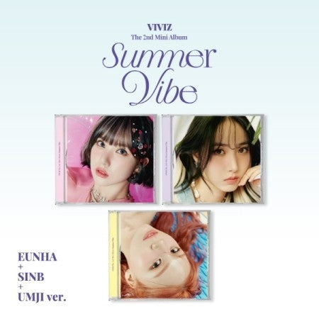 [Jewel Case] VIVIZ 2nd Mini Album - Summer Vibe (Random Ver.) CD - kpoptown.ca