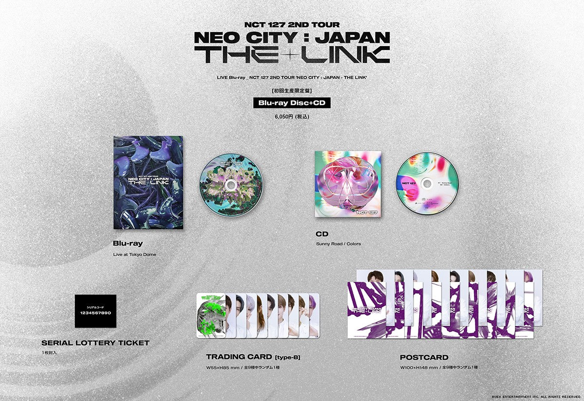 [Japanese Edition] NCT 127 2ND TOUR "NEO CITY: JAPAN - THE LINK" (1st Limited Edition) Blu-ray + CD - kpoptown.ca