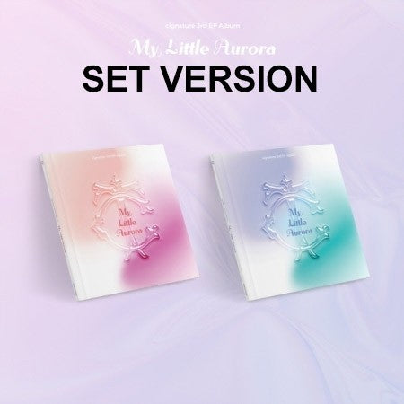 [SET] Cignature 3rd EP Album - My Little Aurora (SET Ver.) 2CD + 2Poster - kpoptown.ca