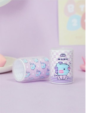 [BT21] BTS Line Friends Collaboration - minini Hair Roll - kpoptown.ca