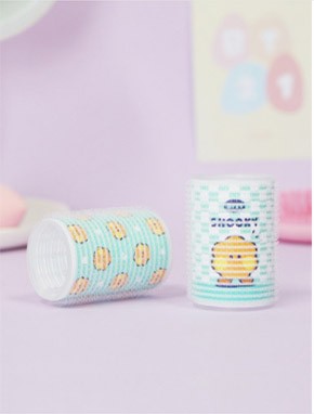 [BT21] BTS Line Friends Collaboration - minini Hair Roll - kpoptown.ca