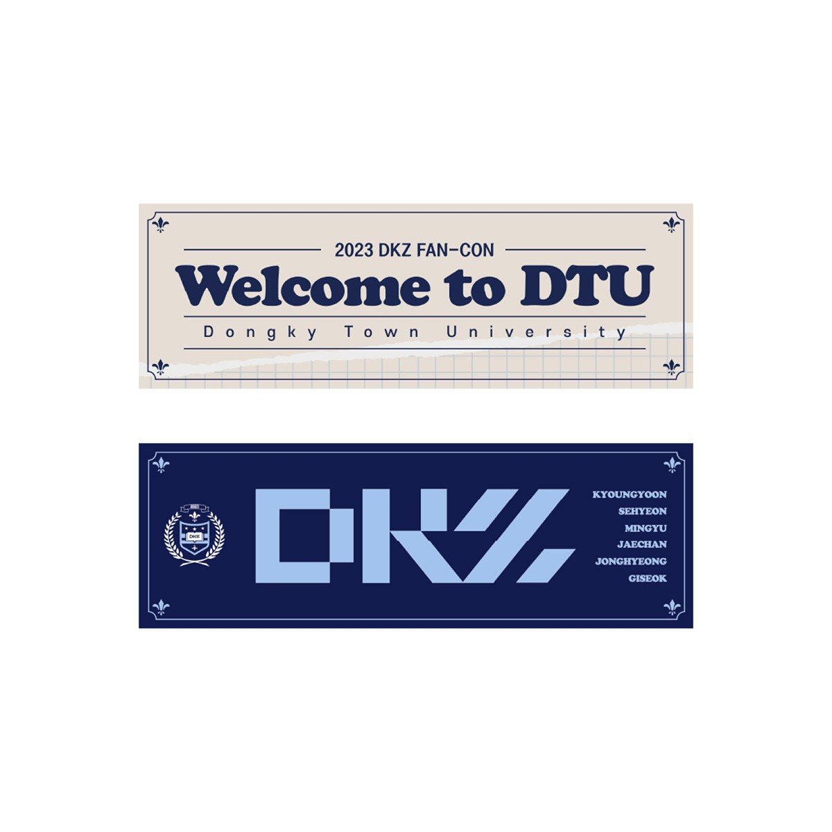 DKZ Welcome to DTU Goods - SLOGAN - kpoptown.ca