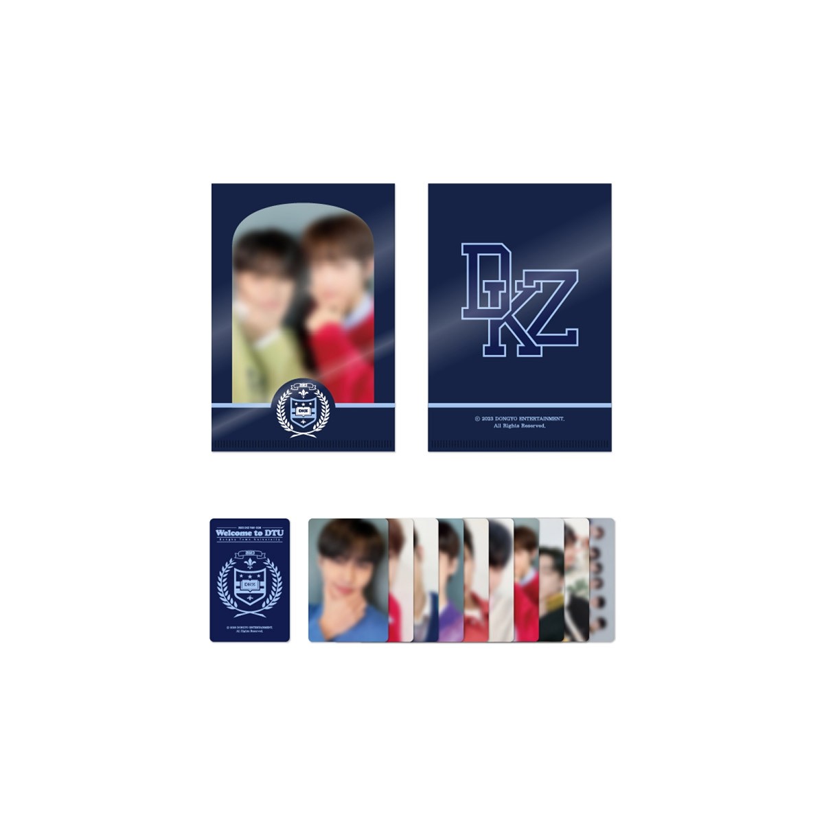 DKZ Welcome to DTU Goods - MINI L-HOLDER & PHOTOCARD SET - kpoptown.ca