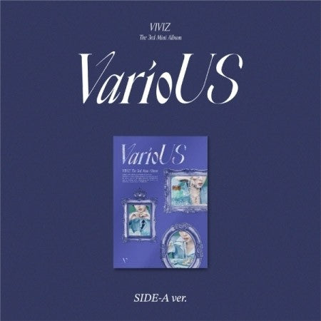 [Photobook] VIVIZ 3rd Mini Album - VarioUS (SIDE-A Ver.) CD + Poster - kpoptown.ca