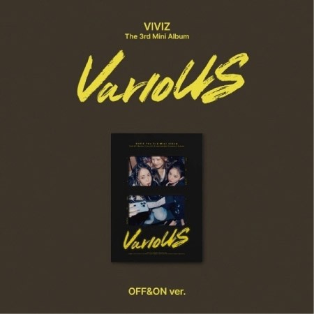 [Photobook] VIVIZ 3rd Mini Album - VarioUS (OFF&ON Ver.) CD + Poster - kpoptown.ca