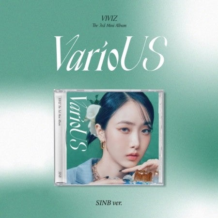 [Jewel Case] VIVIZ 3rd Mini Album - VarioUS (SINB Ver.) CD + Poster - kpoptown.ca