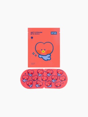 [BT21] BTS Line Friends Collaboration - minini Hot Eye Mask - kpoptown.ca