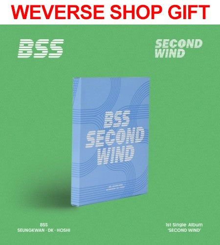 [Weverse Shop Gift] SEVENTEEN BSS 1st Single Album - SECOND WIND CD - kpoptown.ca