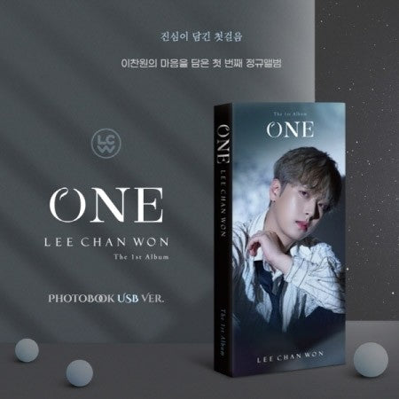 [Photobook] LEE CHAN WON 1st Album - ONE USB - kpoptown.ca