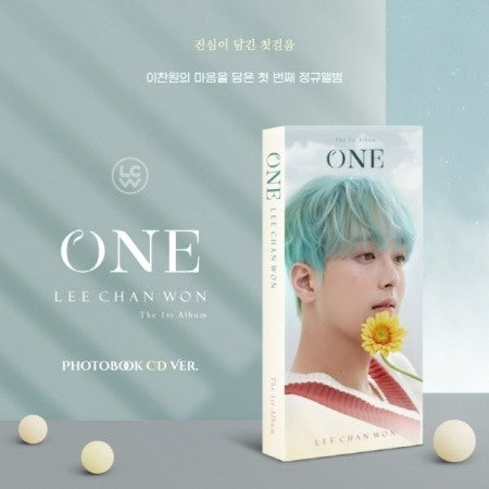 [Photobook] LEE CHAN WON 1st Album - ONE CD - kpoptown.ca