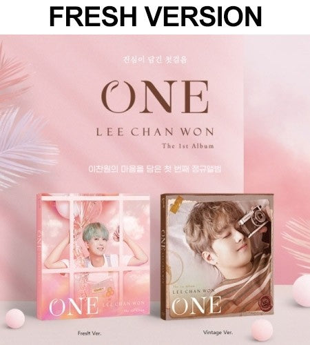 [Digipack] LEE CHAN WON 1st Album - ONE (Fresh Ver.) CD - kpoptown.ca