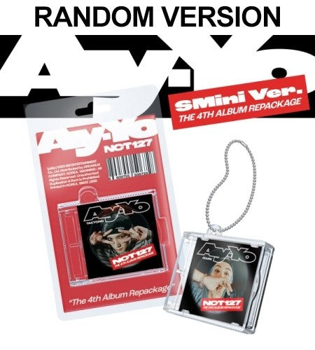 [Smart Album] NCT 127 4th Album Repackage - Ay-Yo (Random Ver.) SMini Ver. - kpoptown.ca