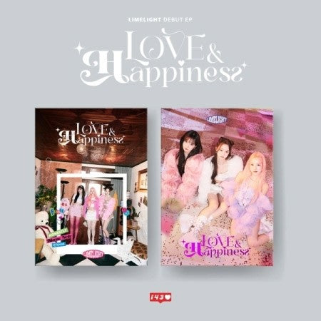 LIMELIGHT Debut EP Album - LOVE & HAPPINESS (Random Ver.) CD - kpoptown.ca