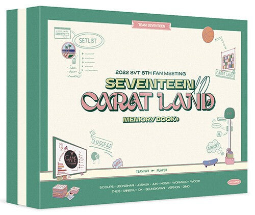 SEVENTEEN 2022 SVT 6TH FAN MEETING MEMORY BOOK+ DVD - kpoptown.ca