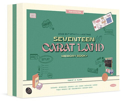 SEVENTEEN 2022 SVT 6TH FAN MEETING MEMORY BOOK+ DIGITAL CODE - kpoptown.ca