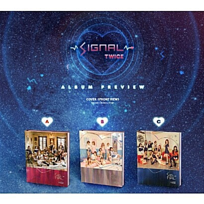 [Re-release] TWICE 4th Mini Album - SIGNAL (Random Ver.) CD - kpoptown.ca