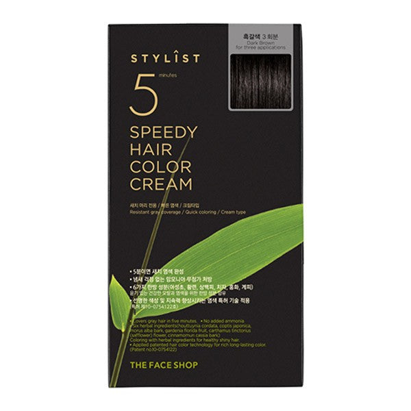 [Thefaceshop] Stylist 5 Minutes Speedy Hair Color Cream - kpoptown.ca