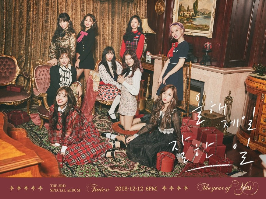 [Re-release] TWICE 3rd Special Album - The Year Of YES (Random Ver) CD - kpoptown.ca