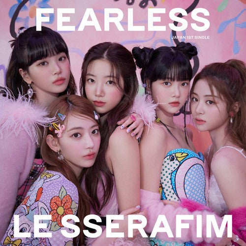 [Japanese Edition] LE SSERAFIM 1st Single Album - FEARLESS (UNIVERSAL MUSIC STORE Limited Edition) CD - kpoptown.ca