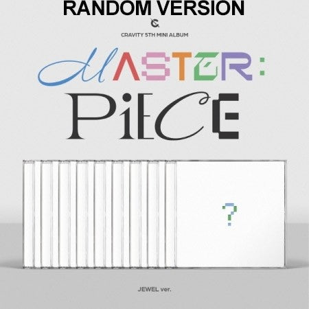 [Jewel] CRAVITY 5th Mini Album - MASTER:PIECE (Random Ver.) CD - kpoptown.ca