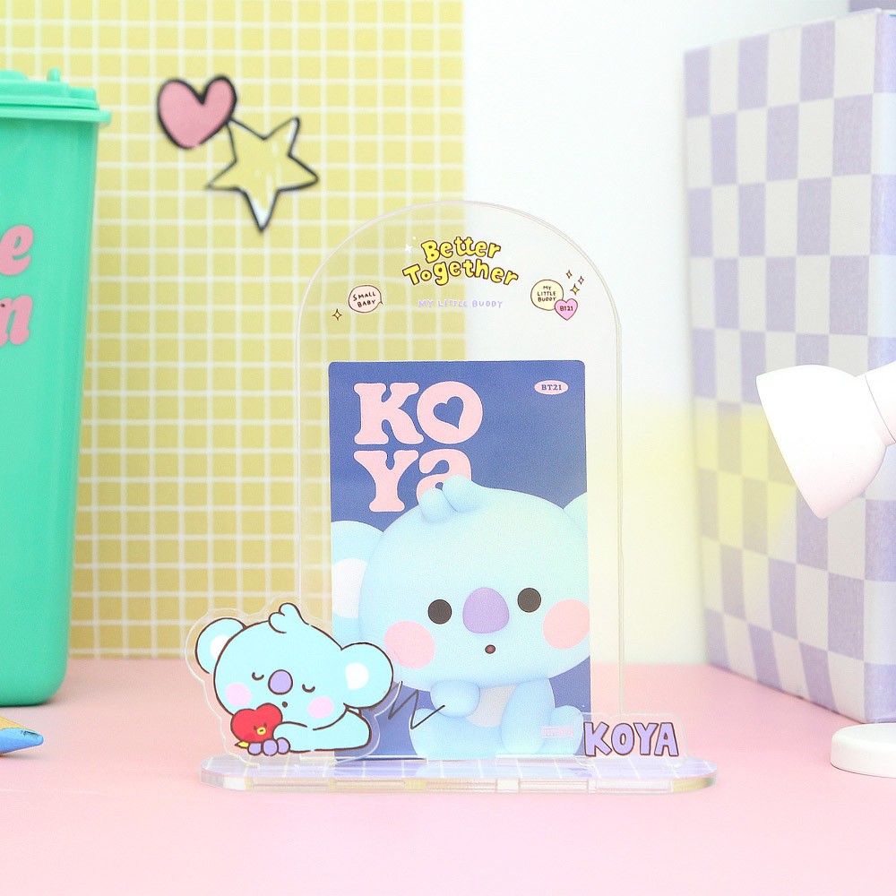 [BT21] BTS Nara Home Deco Collaboration - Little Buddy Acrylic Stand - kpoptown.ca