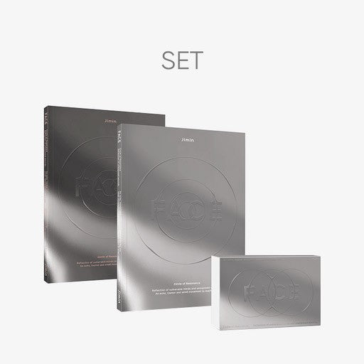 [3EA SET] JIMIN Solo Album - FACE (Photobook + Weverse Albums Ver.) - kpoptown.ca