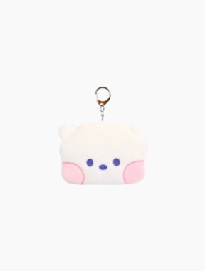 [BT21] BTS Line Friends Collaboration - minini Face Doll Pouch - kpoptown.ca