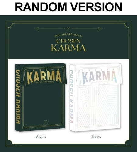 PIXY 4th Mini Album - CHOSEN KARMA (Random Ver.) CD - kpoptown.ca