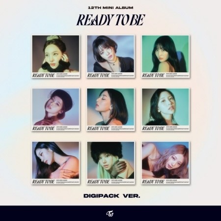 [Digipack] TWICE 12th Mini Album - READY TO BE (Random Ver.) CD - kpoptown.ca