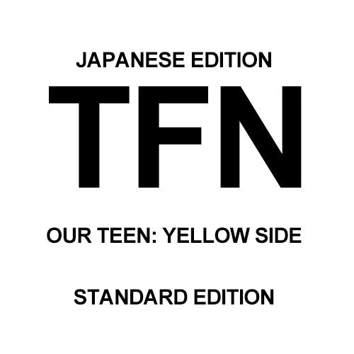 [Japanese Edition] TFN - OUR TEEN: YELLOW SIDE (Standard Edition) CD - kpoptown.ca