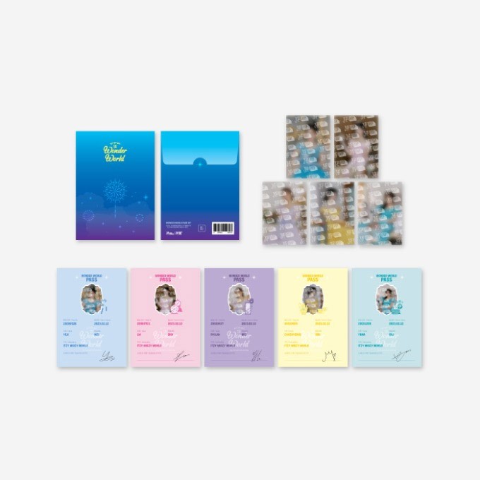 ITZY To Wonder World Goods - WONDER WORLD PASS SET - kpoptown.ca