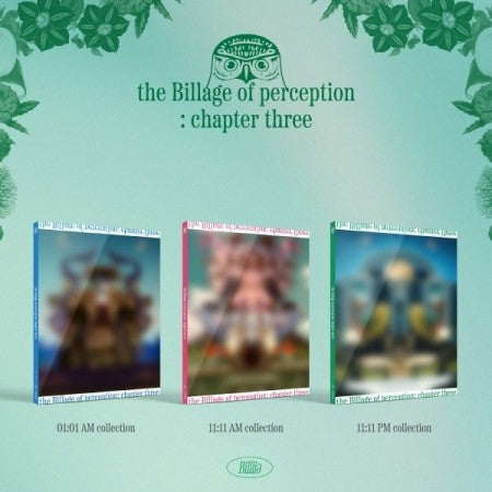 [SET] Billlie 4th Mini Album - the Billage of perception : chapter three (SET Ver.) 3CD + 3Poster - kpoptown.ca