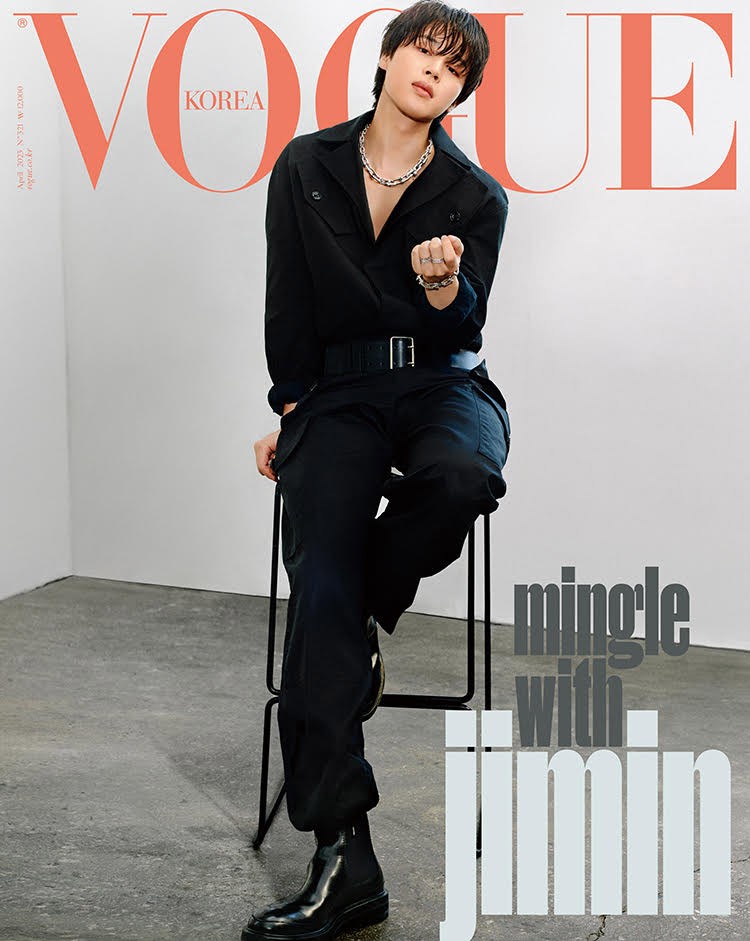 Magazine Vogue Korea 2023-04 Type.B BTS JIMIN - kpoptown.ca