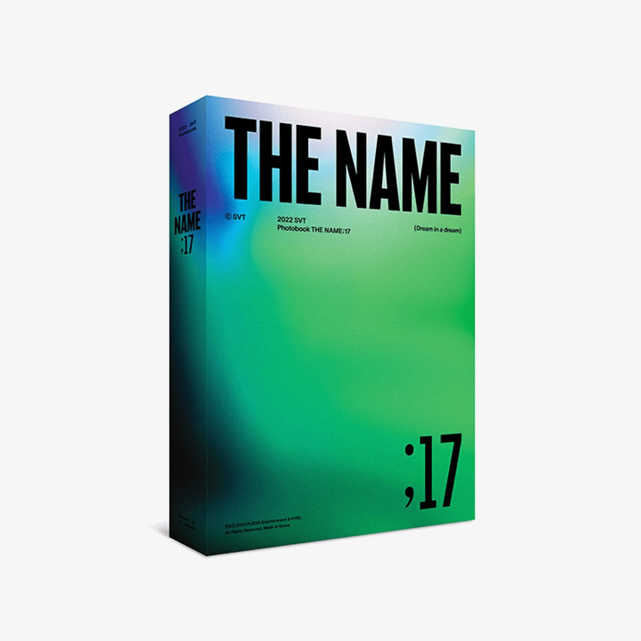 SEVENTEEN 2022 SVT PHOTOBOOK THE NAME 17 - kpoptown.ca