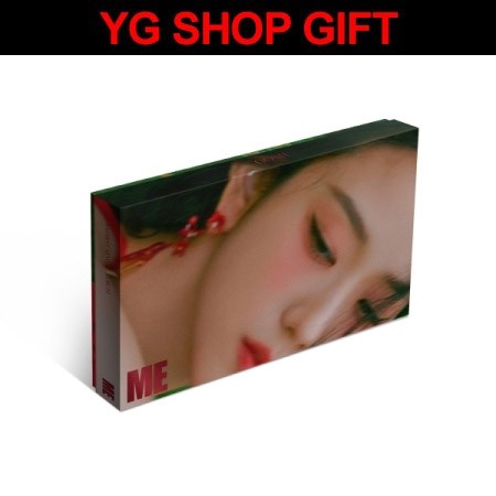 [YG Shop Gift ] JISOO 1st Single Album (Red Ver.) CD + Poster - kpoptown.ca