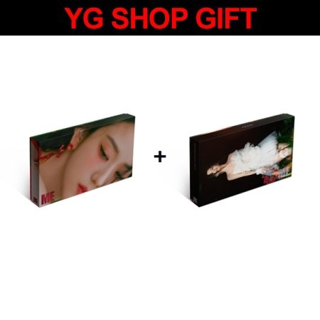 [YG Shop Gift ][SET] JISOO 1st Single Album (SET Ver.) 2CD + 2Poster - kpoptown.ca