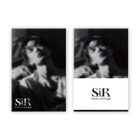 [Smart Album] BOBBY 1st Solo Single Album - S.I.R (POCA) - kpoptown.ca
