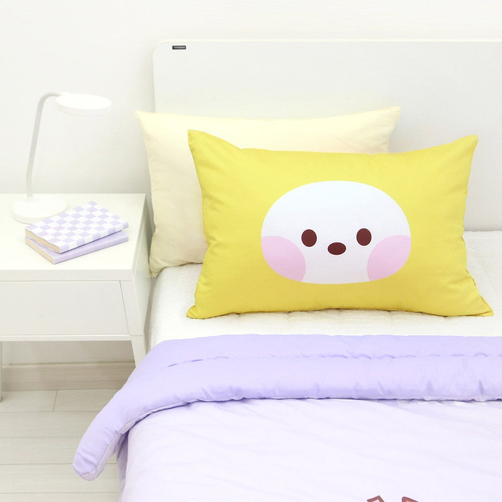 [BT21] BTS Nara Home Deco Collaboration - minini Face Pillow Cover - kpoptown.ca