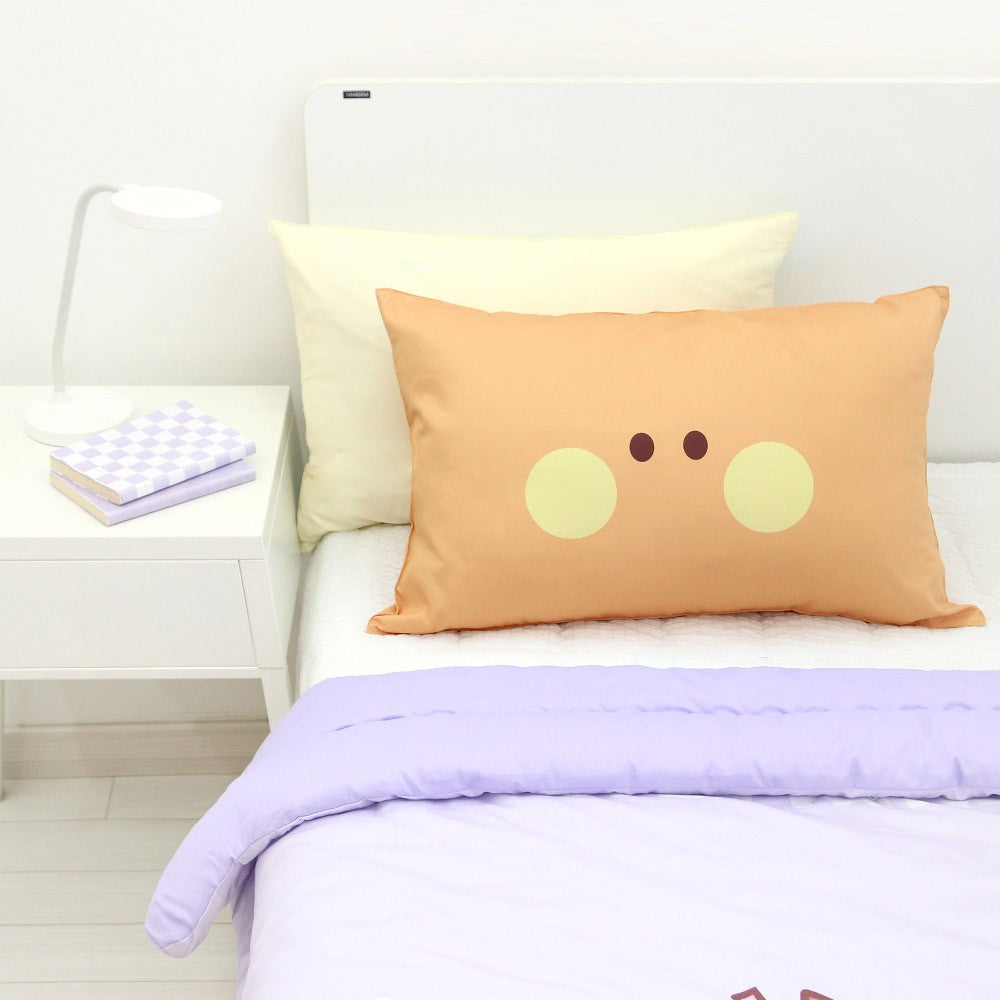 [BT21] BTS Nara Home Deco Collaboration - minini Face Pillow Cover - kpoptown.ca